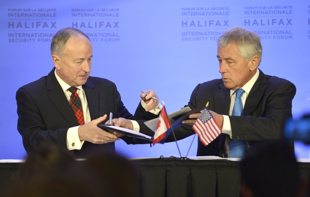 Hagel at the 2013 Halifax International Security Forum