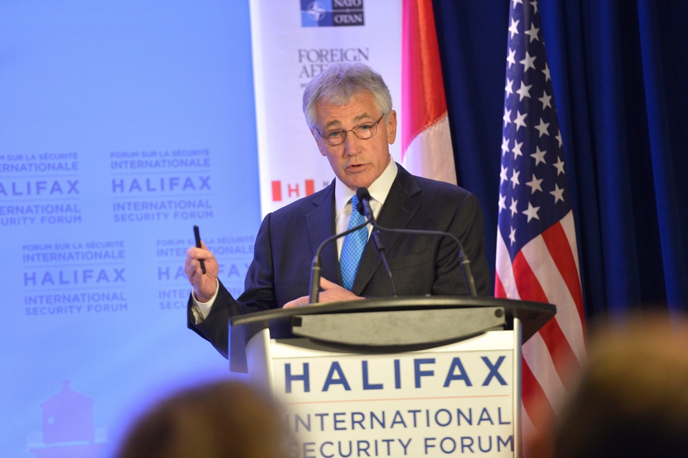 Hagel at the 2013 Halifax International Security Forum
