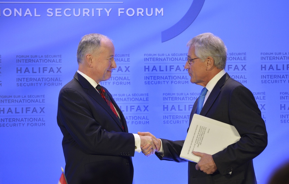Hagel at the 2013 Halifax International Security Forum