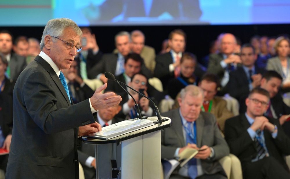 Hagel at the 2013 Halifax International Security Forum