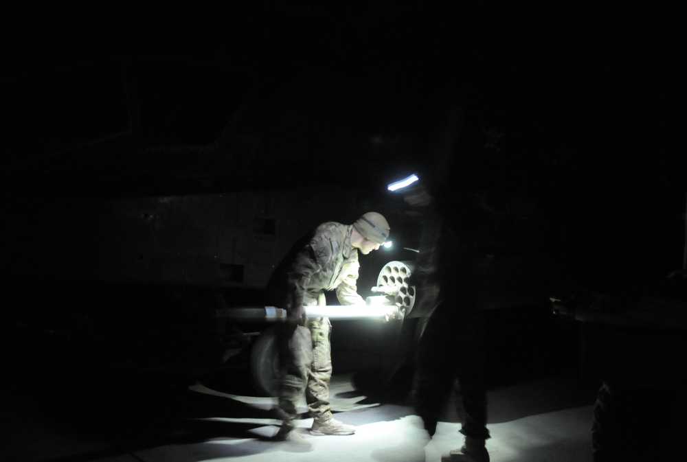 Arming an Apache for its next mission