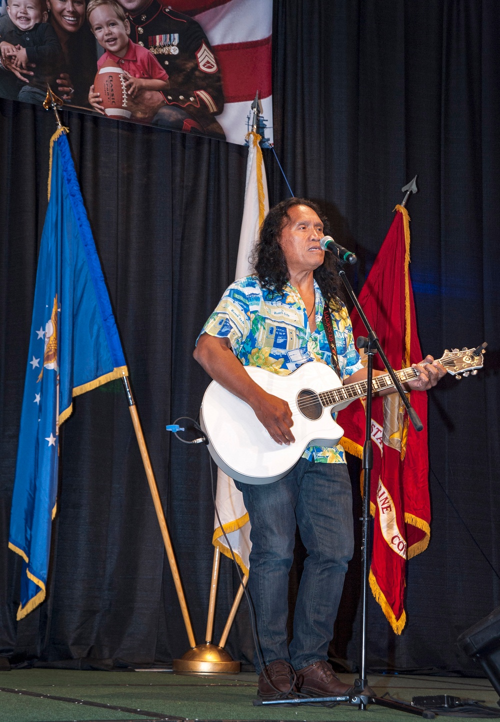 Celebrating the Military Family event