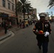 Marines participate in Bayou Classic Parade