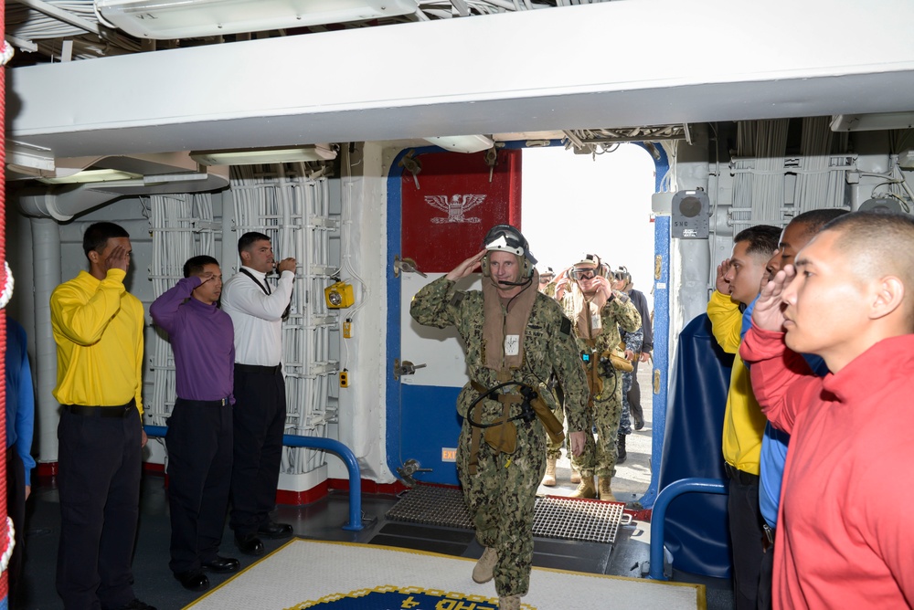 CNO/MCPON visit Boxer