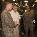 Ambassador Goldberg speaks with Marines aboard USS Germantown during Operation Damayan