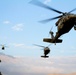 UH-60, CH-47 landing on Camp Commando