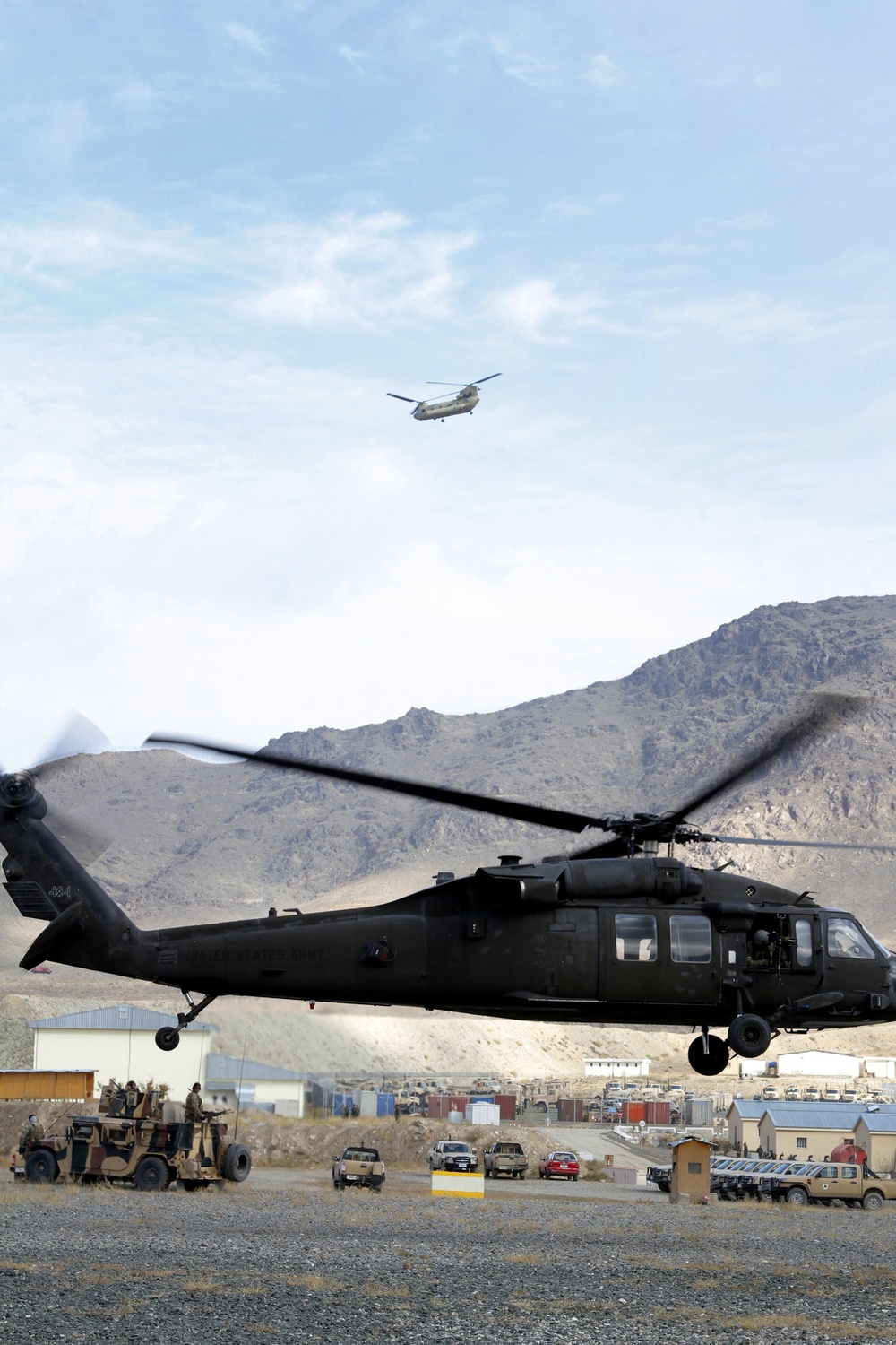 UH-60 Black Hawk take off