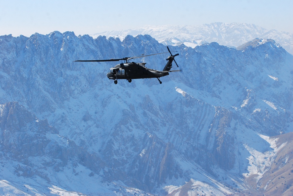 10th Combat Aviation Brigade navigates mountainous terrain