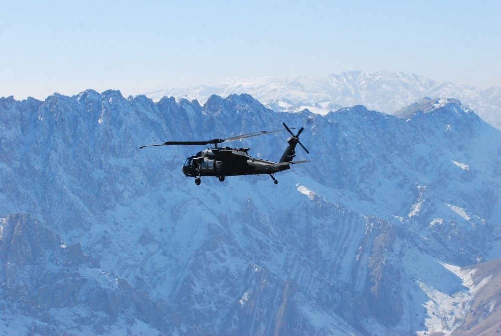 10th Combat Aviation Brigade navigates mountainous terrain