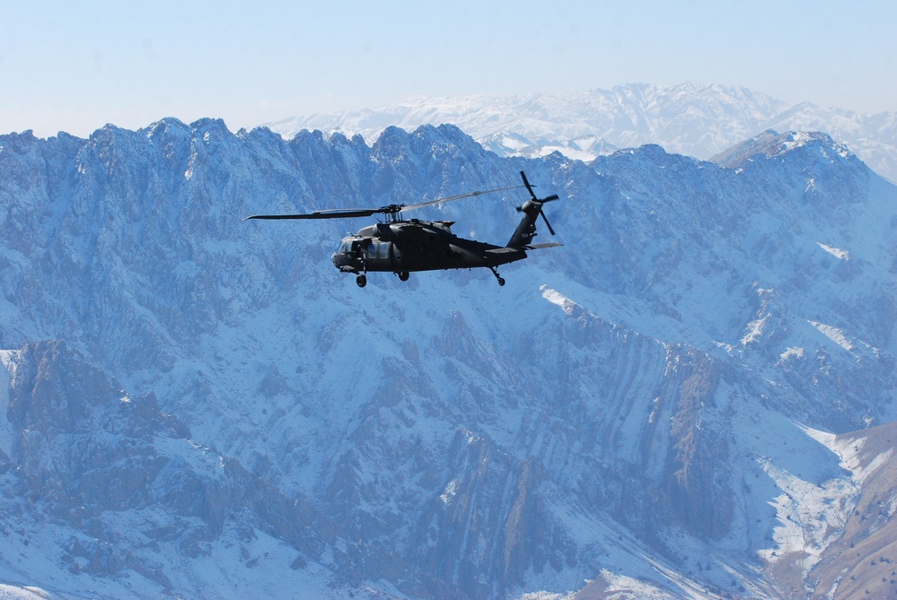 10th Combat Aviation Brigade navigates mountainous terrain