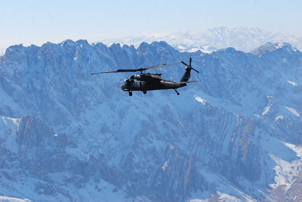 10th Combat Aviation Brigade navigates mountainous terrain