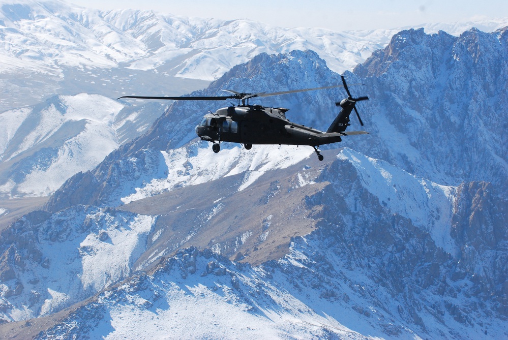 10th Combat Aviation Brigade navigates mountainous terrain