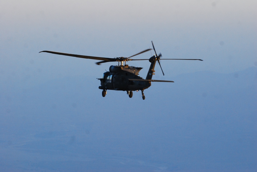 10th Combat Aviation Brigade navigates mountainous terrain