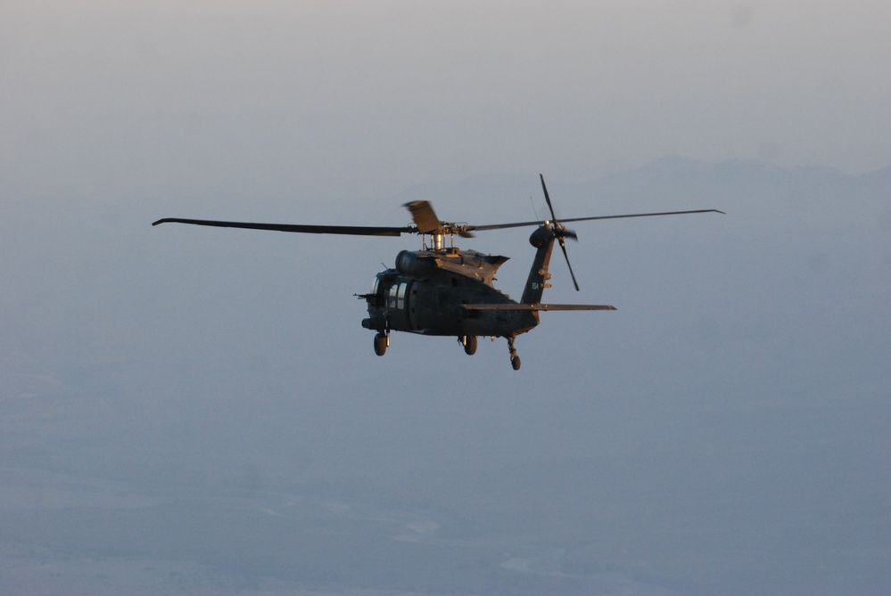 10th Combat Aviation Brigade navigates mountainous terrain