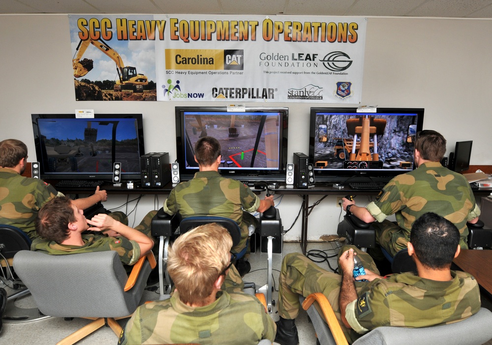 NC Air Guard Civil Engineers train while serving the community