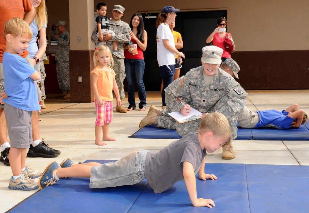 Warfighters celebrate military families
