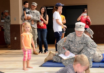 Warfighters celebrate military families