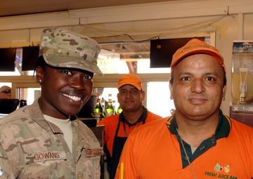 Health inspector airman ensures standards for KAF facilities