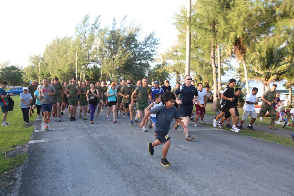 Service members host Hafa Adai 5K Run on Tinian