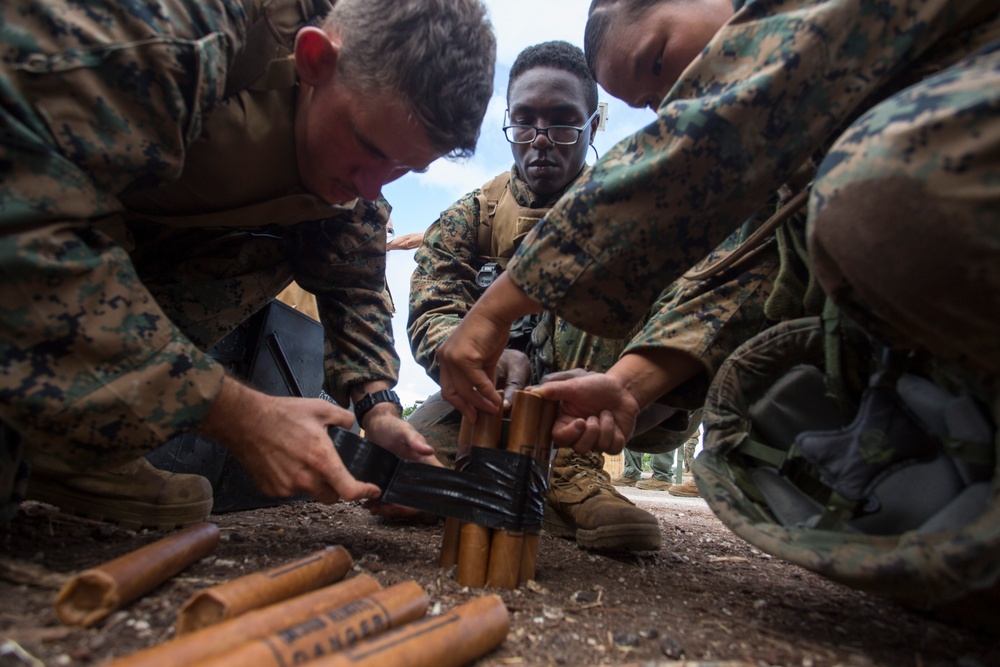 Engineers execute explosives training during FFII