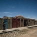 Coalition force members provide security during Helmand province operation