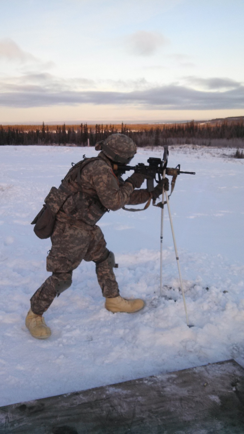 1-24 Infantry trains on arctic tasks