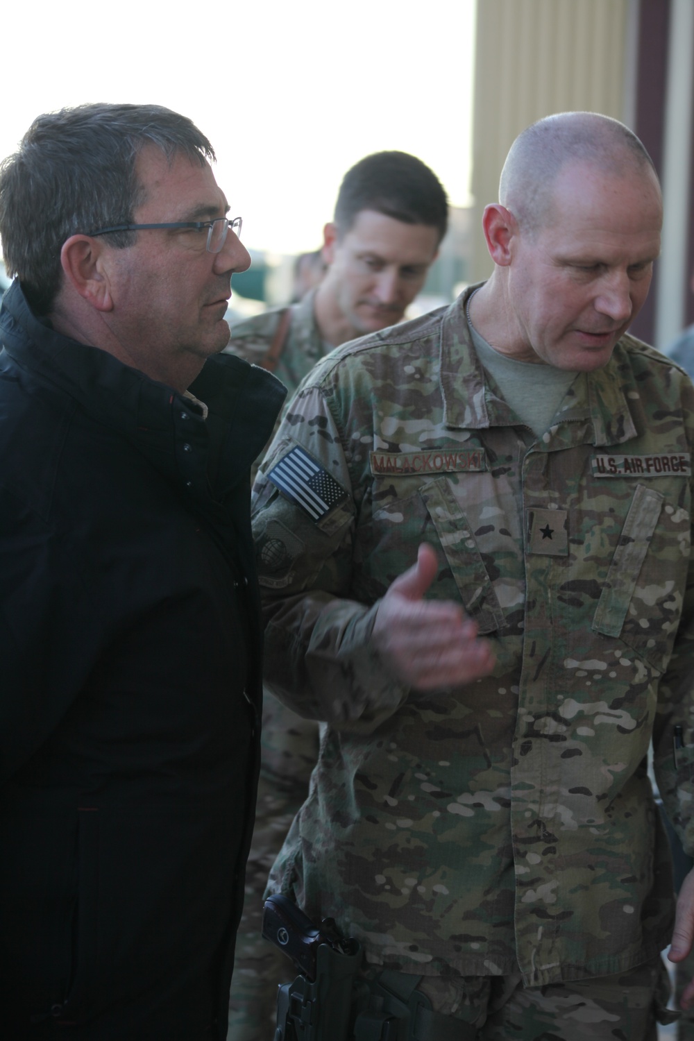 Deputy defense secretary at Bagram