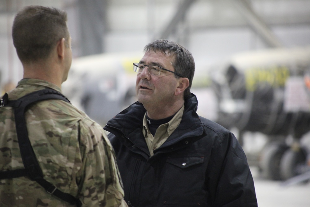 Deputy defense secretary at Bagram