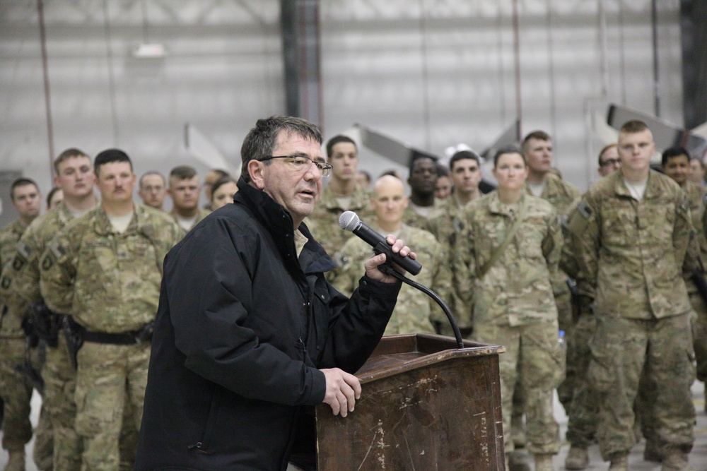 Deputy defense secretary at Bagram