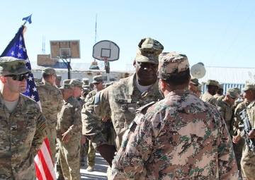 Gen. Austin visits FOB Apache