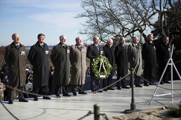 Irish cadets revisit Fort Myer, JFK burial site