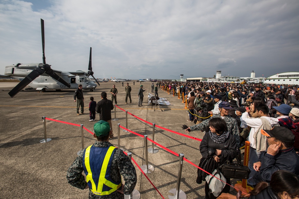 First public display of Osprey in mainland Japan