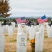 Patriot Guard Riders escort Christmas wreaths to veterans cemetery