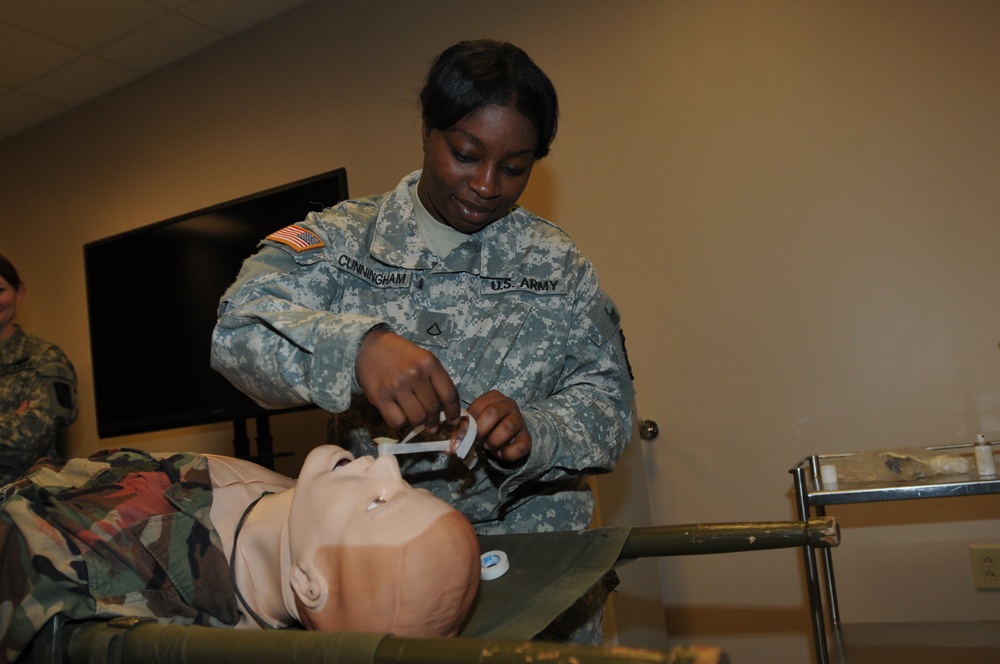 Waycross, Ga., resident trains on combat medical skills
