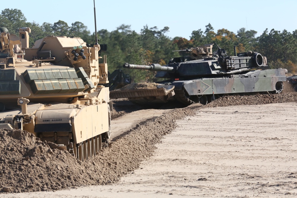 Joint unit training brings CEB and Tanks together