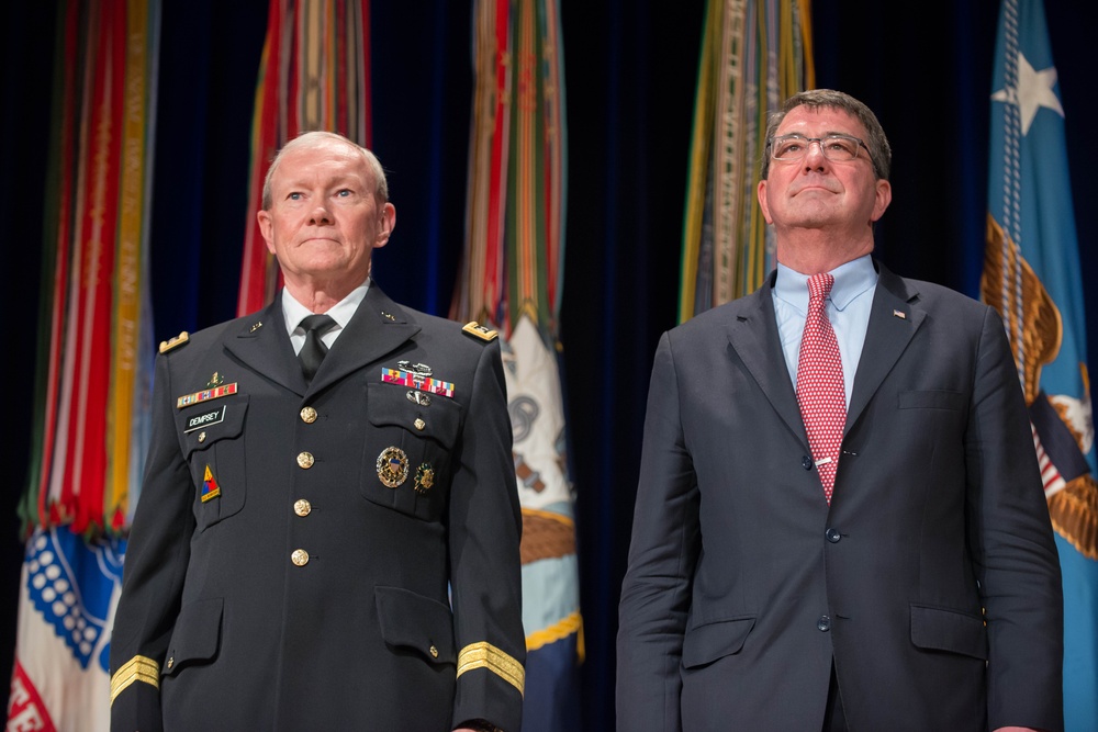 DoD bids Deputy Defense Secretary Carter adieu