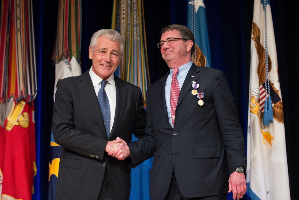 DoD bids Deputy Defense Secretary Carter adieu