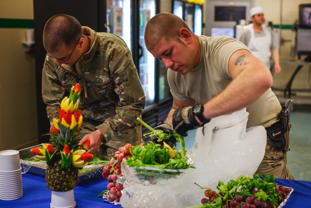 US special operations commander visits deployed service members Thanksgiving Day