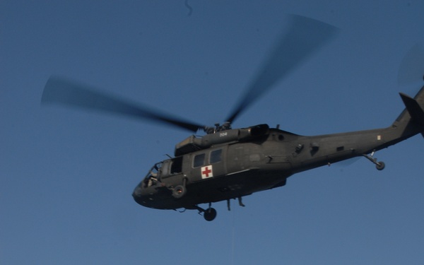 Army Watercraft Company (Provisional) and 371st SB medics conduct HALO exercise in the Arabian Sea