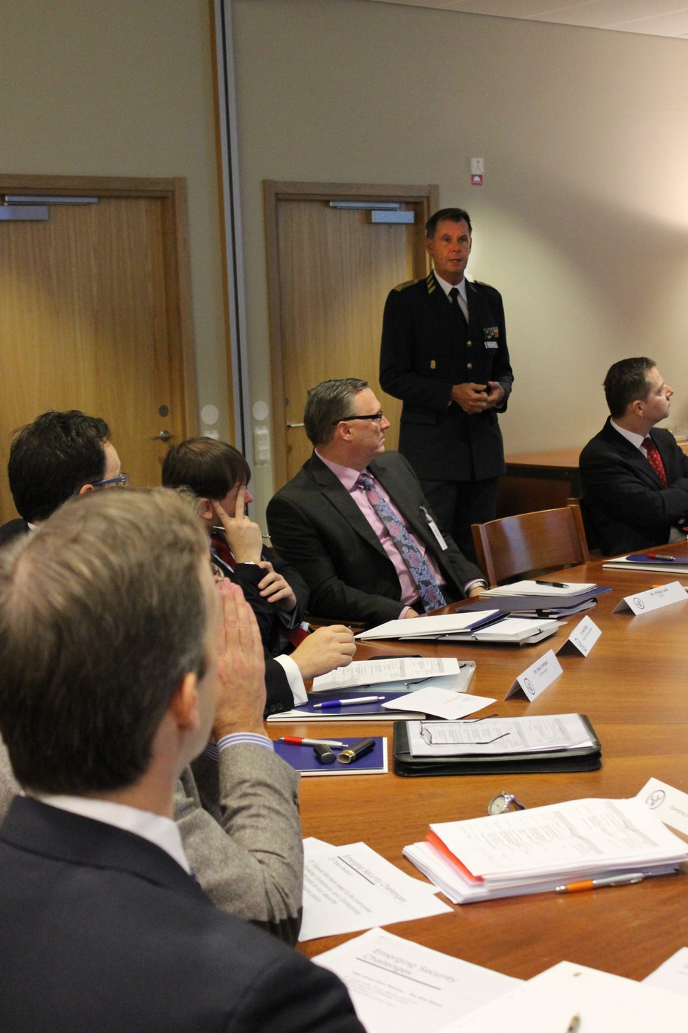 Group talks cyber, nanotechnology in Stockholm