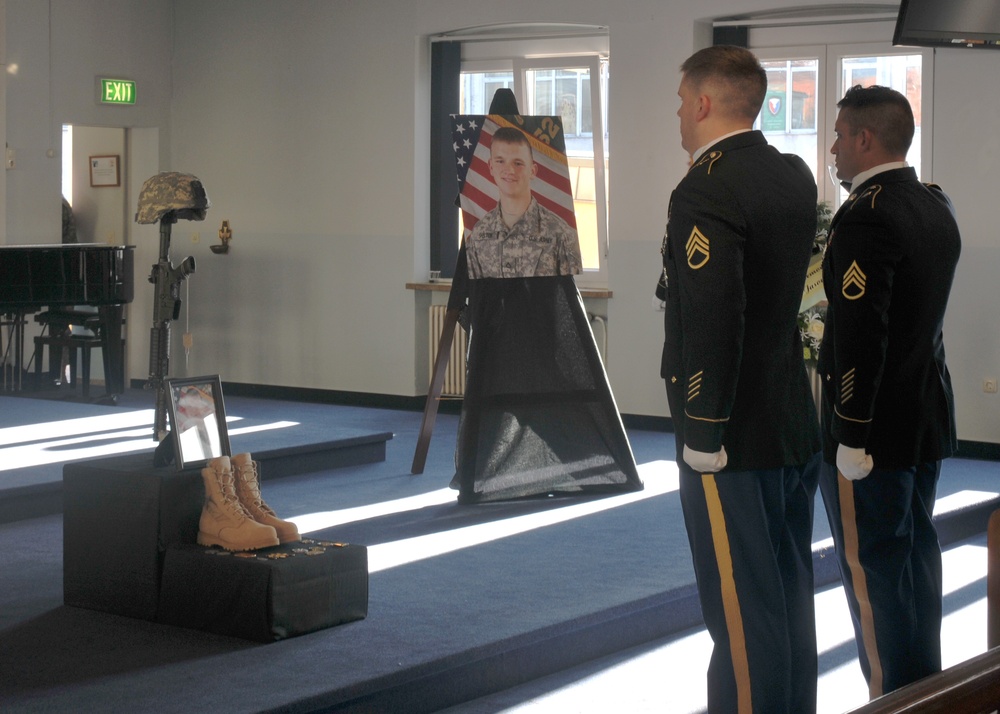 Ansbach community honors memory of fallen soldier