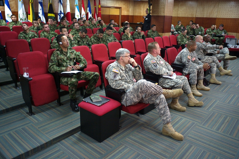 South Carolina National Guard team visits Colombian army's main logistic facility