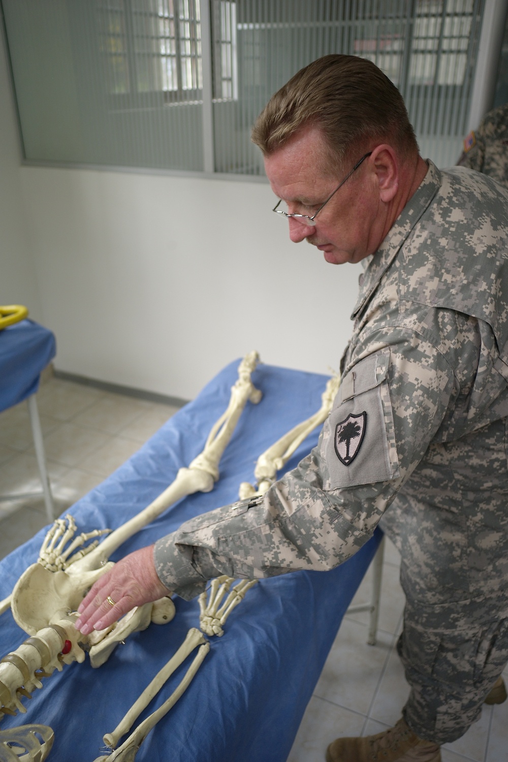 South Carolina National Guard team visits Colombian army's main logistic facility