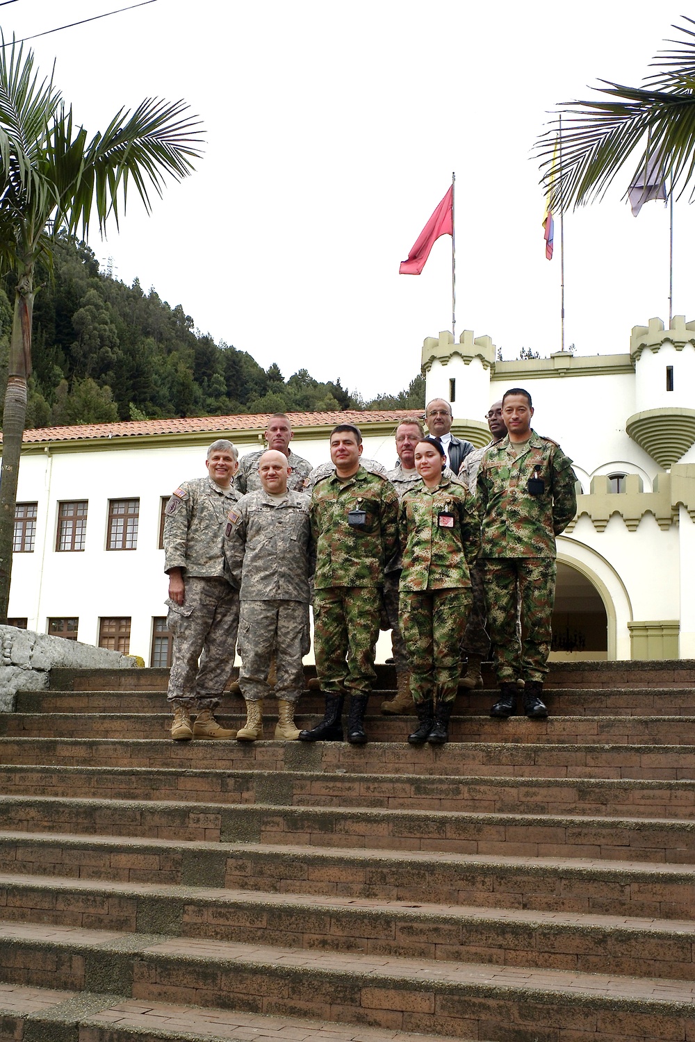 South Carolina National Guard team visits Colombian army's main logistic facility