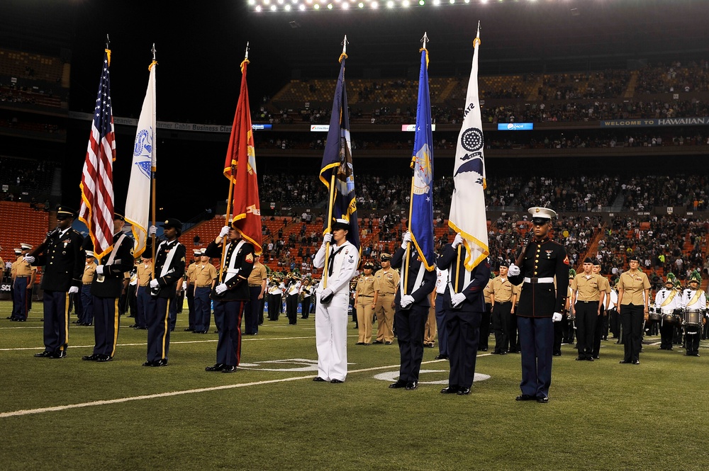 University of Hawaii honors Wounded Warriors and US service members