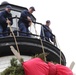 USCG Station Brant Point hangs holiday wreath