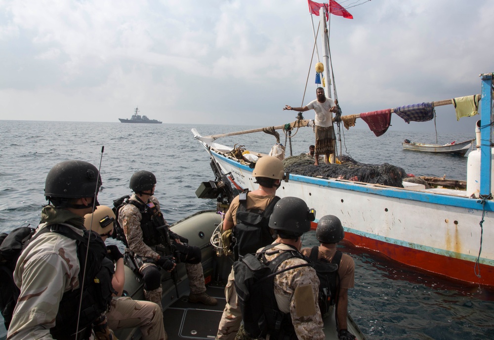 Supporting maritime security operations and theater security cooperation efforts