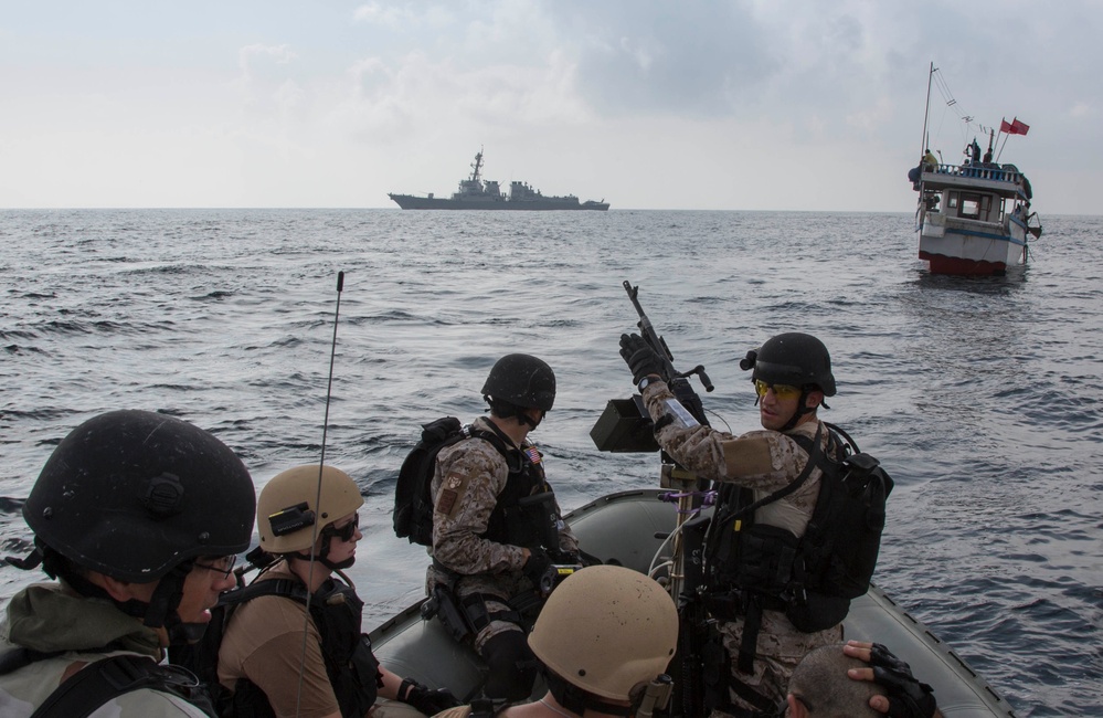 Supporting maritime security operations and theater security cooperation efforts