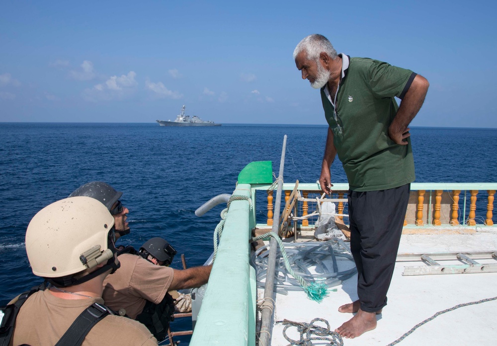 Supporting maritime security operations and theater security cooperation efforts