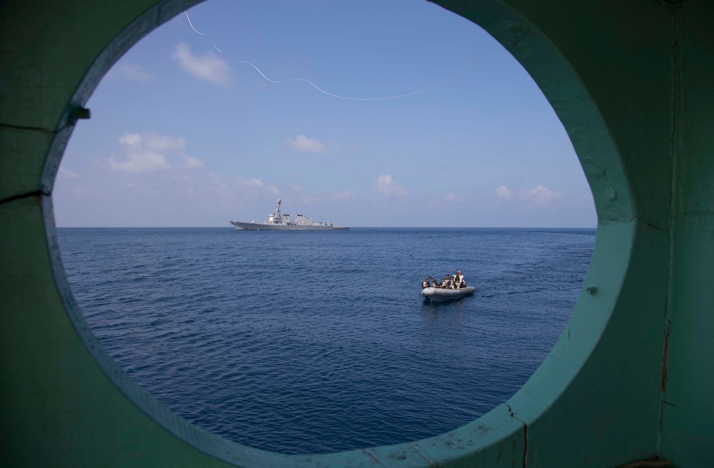 Supporting maritime security operations and theater security cooperation efforts